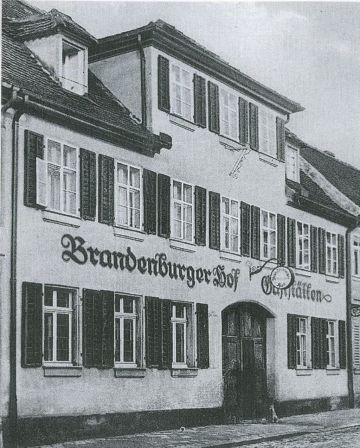 Zum "Brandenburger Hof" Ansbach 
