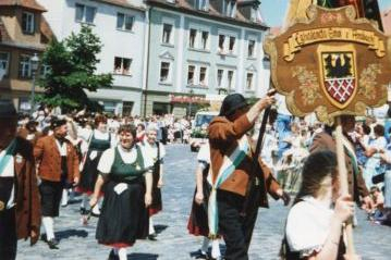 Trachtenumzüge der Egerländer Gmoi z' Ansbach